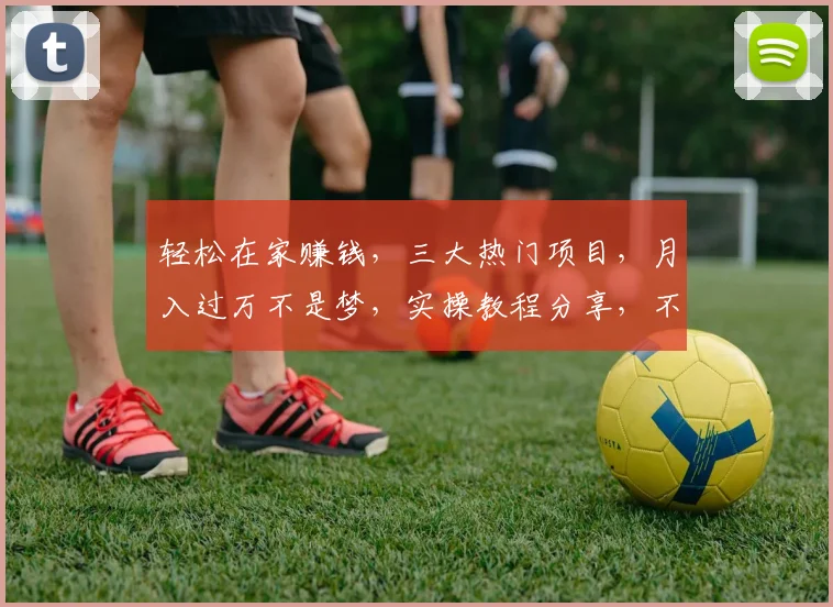轻松在家赚钱，三大热门项目，月入过万不是梦，实操教程分享，不容错过